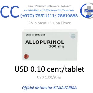ALLOPURINOL 100 MG
